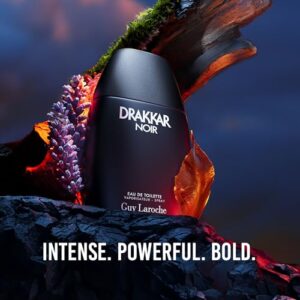 Guy Laroche Drakkar Noir, Iconic Designer Fragrance, Intense & Powerful Eau de Toilette, Fougere Blend - Image 2