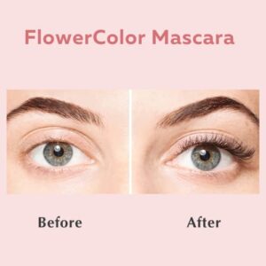 Ecco Bella FlowerColor Vegan Mascara Black – Long Lasting Organic Formula for Sensitive Eyes - Image 4