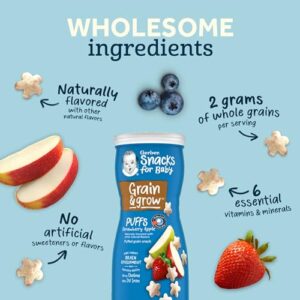 (6 Canisters) Gerber Puffs Peach, 1.48 oz. Puffs pink - Image 10